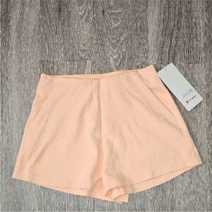 Lululemon Ribbed Softstreme HR Short 2” PCHB-Peach Bellini Nwts